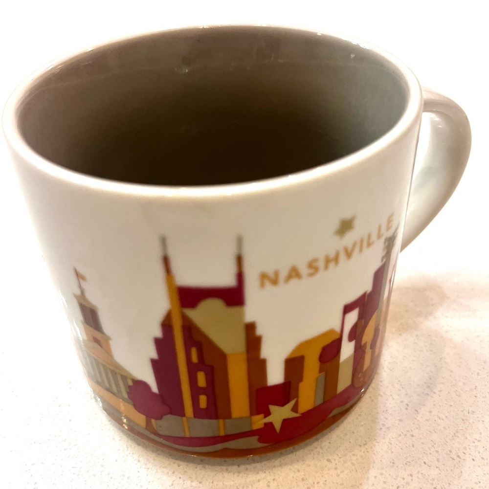 Starbucks Nashville Mug You‎ Are Here Collection 14oz